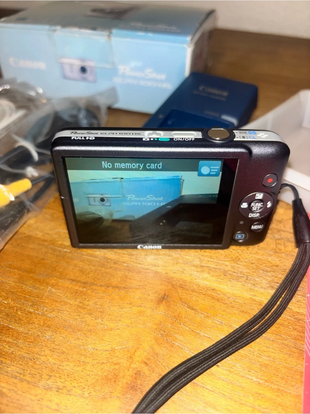 Canon PowerShot ELPH 100 HS Compact Digital Camera - Silver